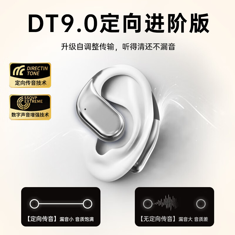 纽曼(Newmine)商务AI 无线蓝牙耳机 多国语言实时翻译 会议记录音频转文字 离线听歌可通话 送礼优选高端耳机 纽曼K16耳机AI标准版 白色