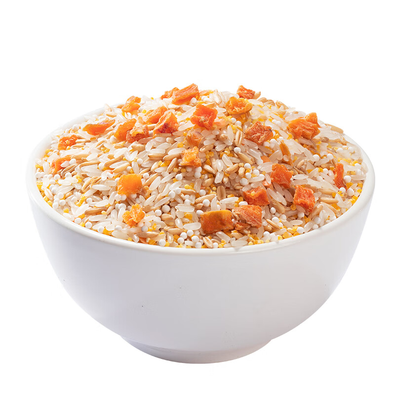 燕之坊八宝粥米五谷杂粮粗粮粥绿豆百合红枣红豆花生小米糙米粥儿童营养 红薯小米粥1kg