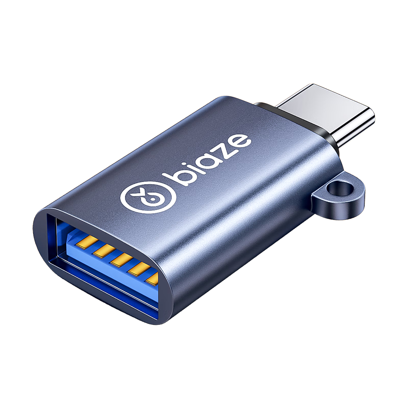 毕亚兹 Type-C转接头 USB3.2/3.0安卓手机OTG数据转换头线 