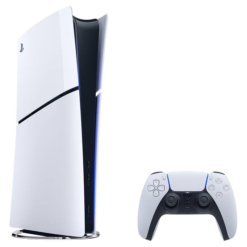 限地区上海、plus会员：PlayStation 索尼港版 PS5 Slim轻薄数字版主机家用4K高清电视游戏机