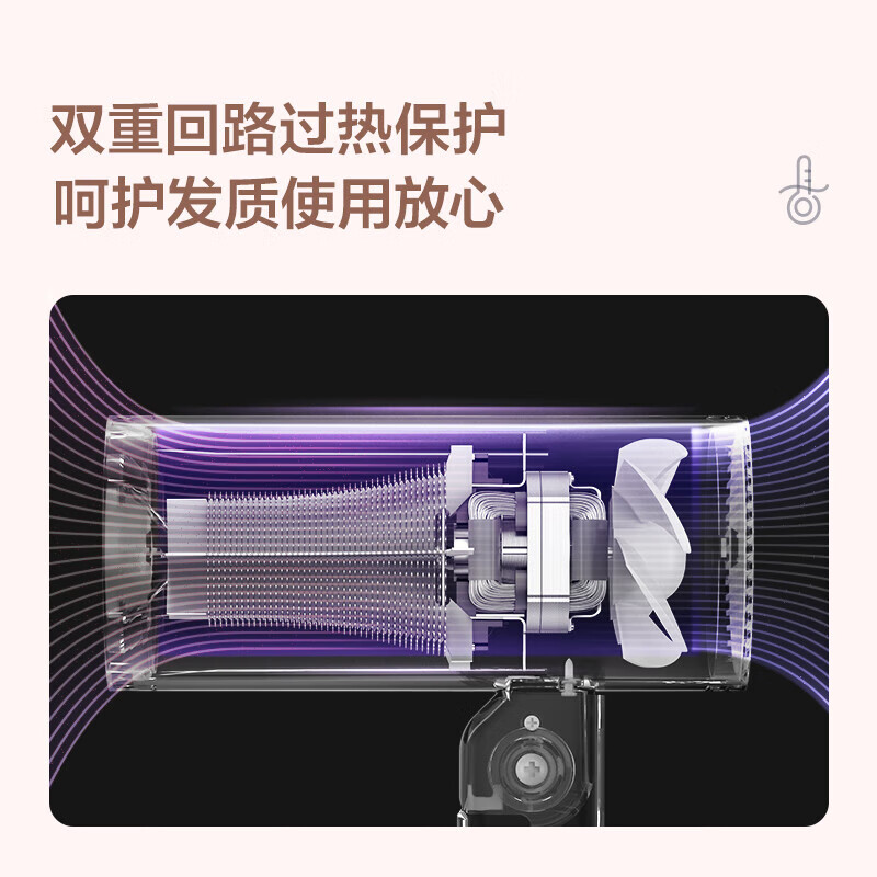 惠寻惠寻 京东自有品牌 吹风机便携电吹风机家用大功率吹风筒大风速干可折叠 惠寻HC04