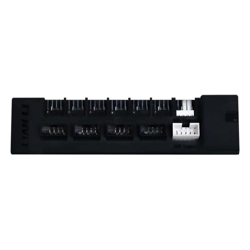 LIANLI聯(lián)力EDGE 風扇/USB集線器  HUB 黑色/磁吸/6個風扇接口/4個USB接口