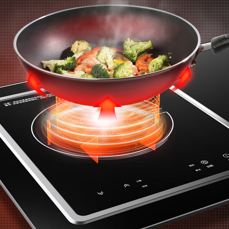 老板生活ROVBOANI家用双灶气电两用燃气灶可拆卸电磁炉猛火灶天然/液化气 左气右电/明火上进风灶 天然气