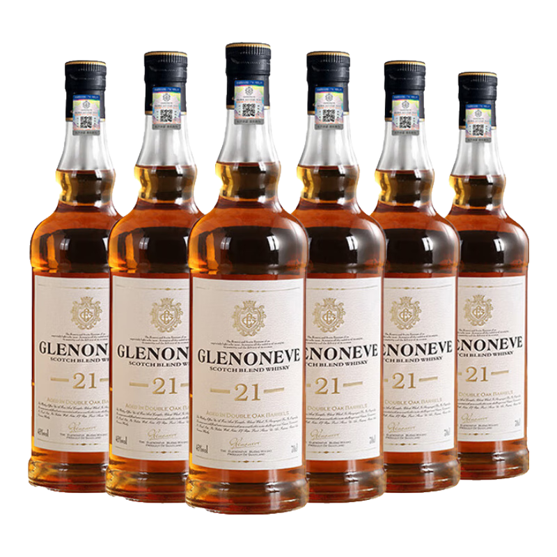 ������ά��GLENONEVE��Ӣ��������ʿ��ѩ��Ͱ���21˫Ͱ����40�ȵ���700ml ��ƿ���Ϲ˿���ѡ���;ƾ�