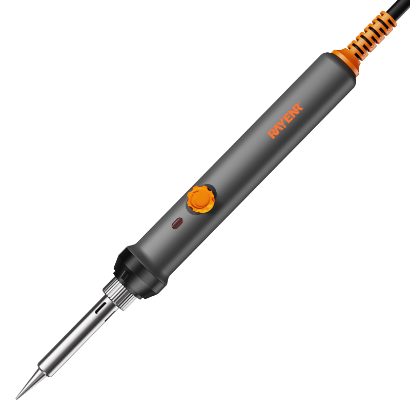 锐能电烙铁 60W内热式可调温电洛铁套装电焊笔松香焊锡丝焊接工具 33.92元(含国补)