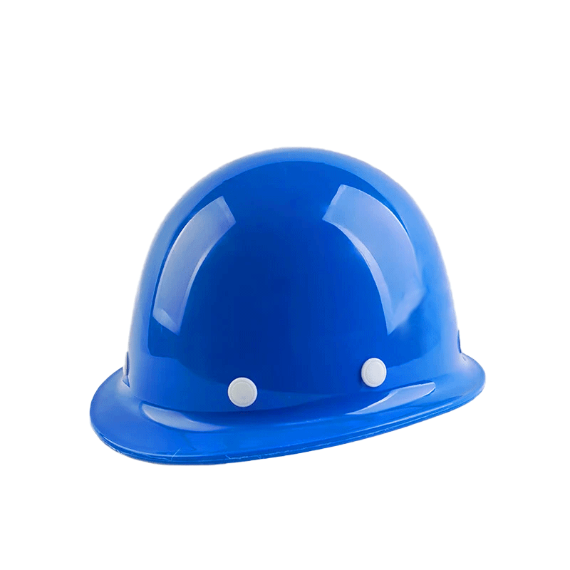 諾瑞斯安 安全帽 新國標玻璃鋼藍色 可定制 工地建筑工程施工