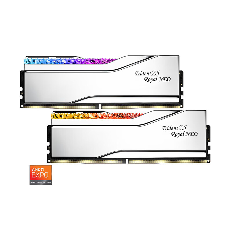 G.SKILL芝奇戟DDR5 EXPO 专用电竞超频 6000Mhz丨6400丨8000内存  1GB 1条 6000MHz 芝奇32GB(16Gx2)套装 6000戟AMD专