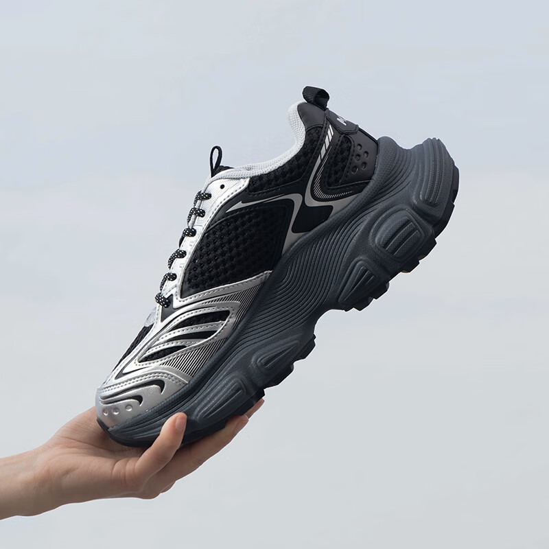 美职棒（MLB）官方老爹鞋女鞋子 25年休闲鞋情侣款跑步鞋厚底运动鞋男3ASHWD15N 纽约洋基队/黑色 42 (265mm)