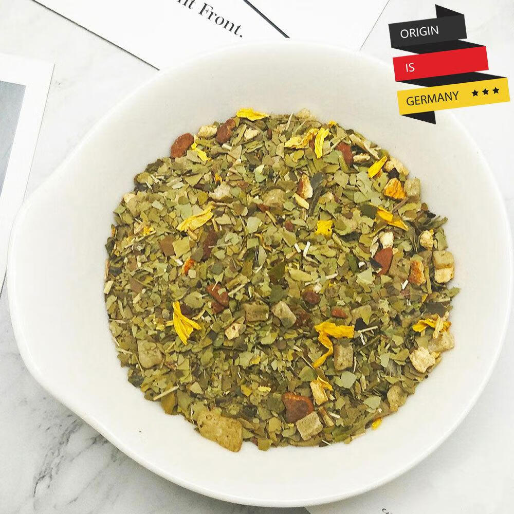 南美马黛茶混合水果养生茶德国原产进口果香山竹马黛茶散装批发 公斤