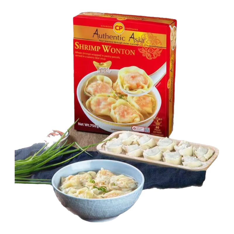 CP山姆會(huì)員商店 CP 泰國 蝦肉餛飩 750g 1盒
