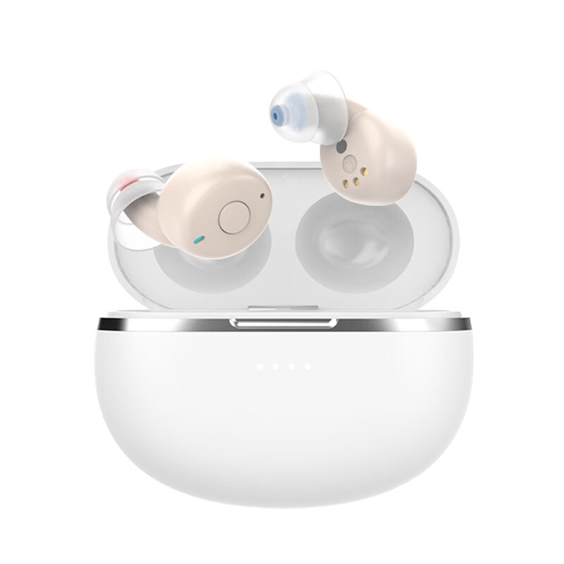 嘉鸥不入耳开放式64通道助听器TC1600重度耳聋耳背智能降噪年轻人蓝牙 旗舰款|64通道WDRC|轻中重度用/蓝牙二合一