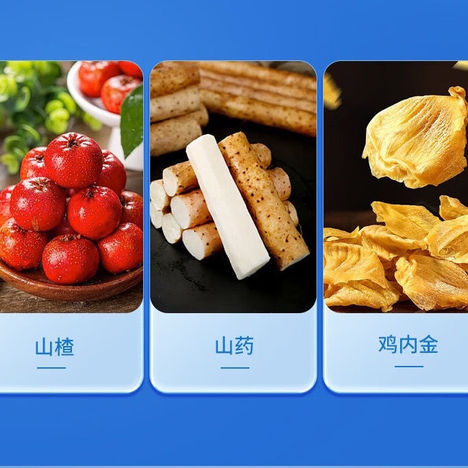 同仁堂北京同仁堂山楂鸡内金片儿童成人脾胃厌食开胃消化 山楂鸡内金片【1盒装】