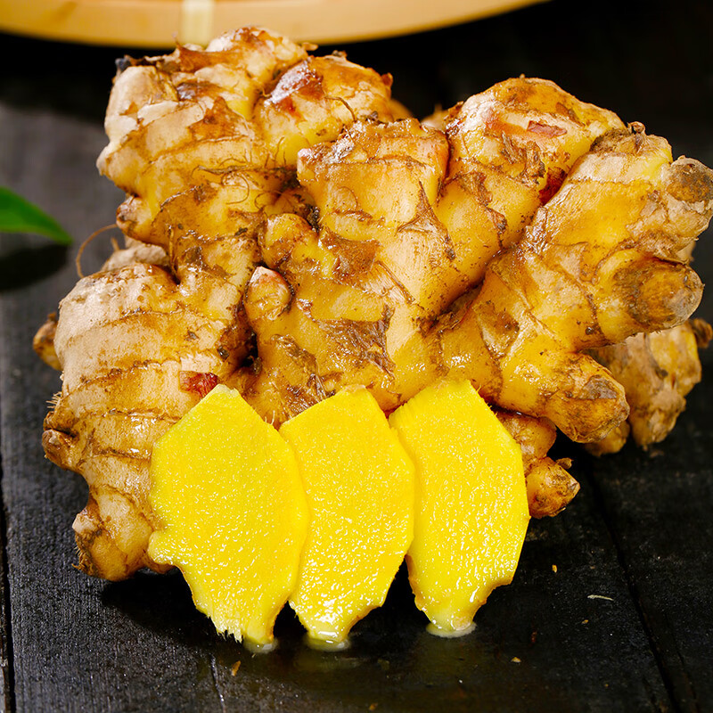 农多鲜云南小黄姜生姜香辣十足新鲜蔬菜现挖现发 小黄姜净重3斤