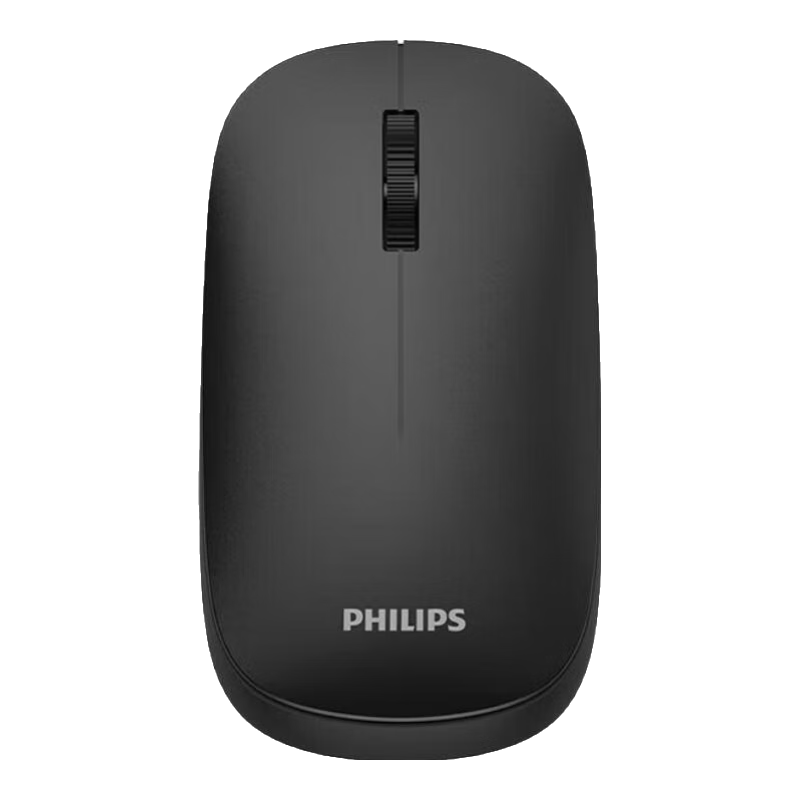 飞利浦（PHILIPS）M550无线鼠标蓝牙鼠标双模轻音鼠标办公家用电池款mac苹果鼠标台式电脑笔记本通用WF13B 蓝牙双模/轻音/纤薄便携 浅蓝色