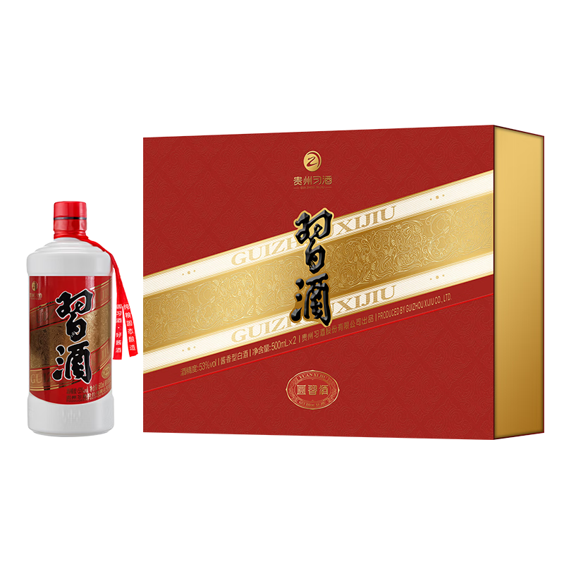 xijiu/ϰ�� Բϰ�� 53�� ������ 500ml 2ƿ 156Ԫ