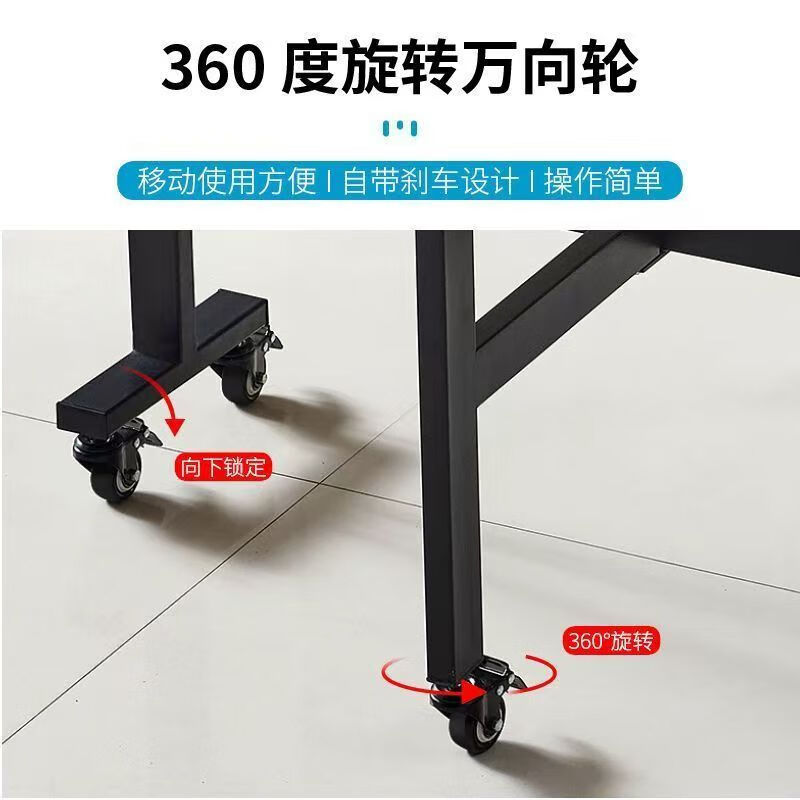 古木鑫实木折叠桌家用小户型可移动创意折叠餐桌家庭聚会10人吃饭大圆桌 1.4米橡木圆桌+0.9米钢化玻璃转盘