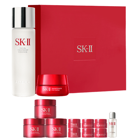 PLUS��Ա��SK-II ����ˮ75ml+��˪15g����Ʒ��װ ������˪45g+��˪10g+��˪5g+����ˮ10ml+������