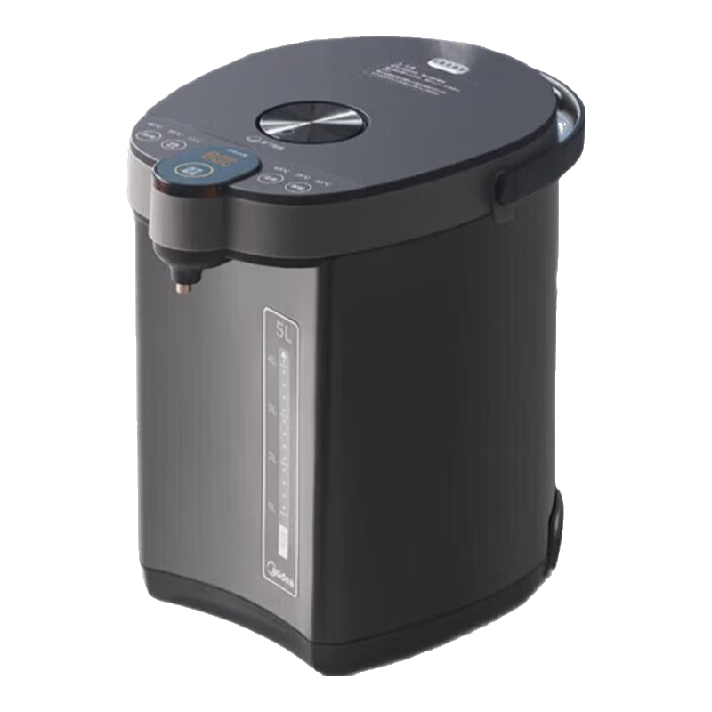 美的（Midea）电热水瓶烧水壶恒温电热水壶家用5L升大容量母婴级316L不锈钢保温一体电水壶沸腾除氯 多段控温 5L 【0塑料水路】MK-SP50C505Bpro