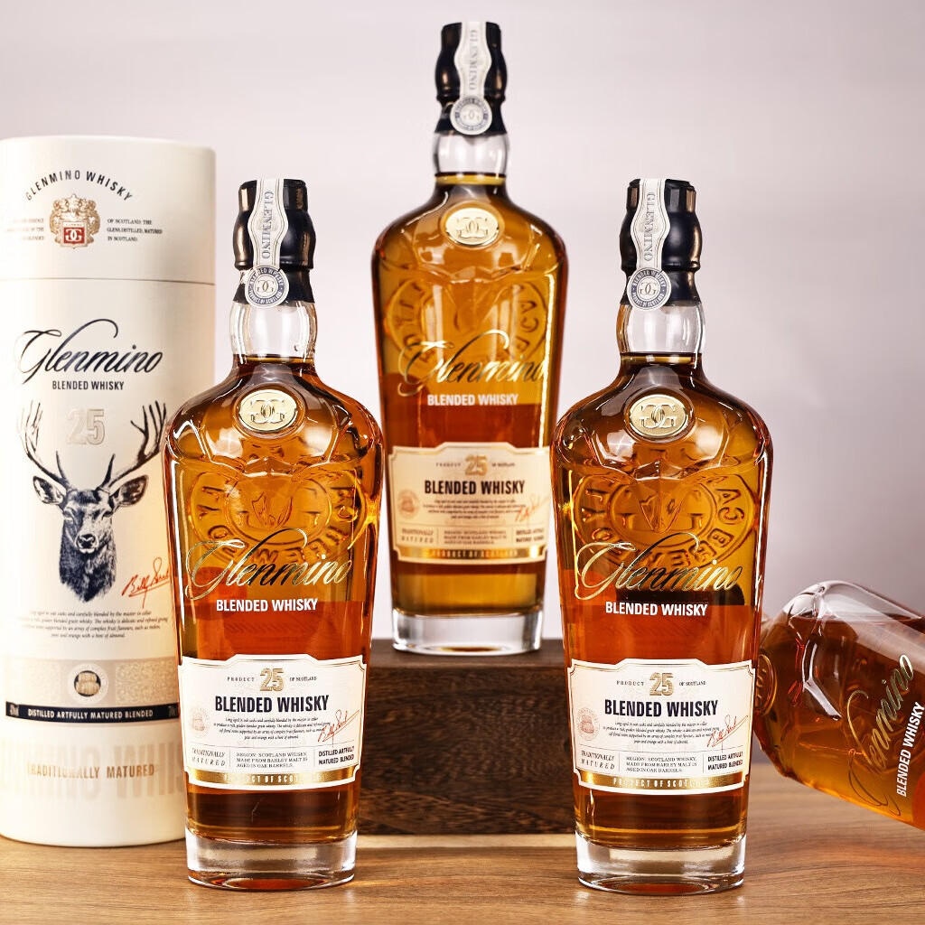 格兰米诺雪莉桶25 威士忌 英国进口 43度洋酒 品鉴送礼 700ml*6 整箱装