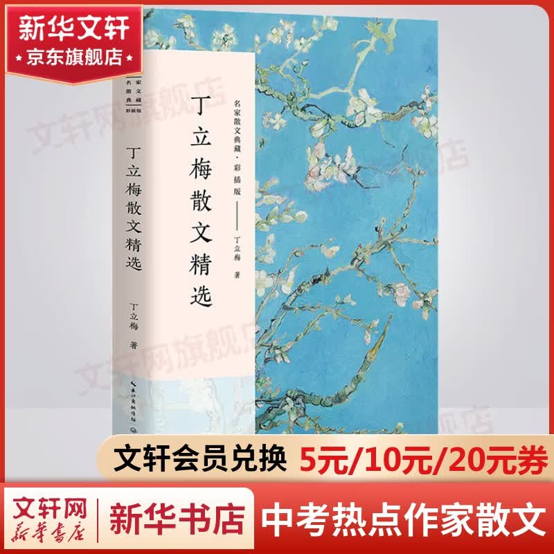 丁立梅散文精选 中考热点作家 名家散文典藏彩插版 丁立梅散文精选集 温暖、智慧、哲思、清丽，在喧哗的世界中寻回内心的柔软
