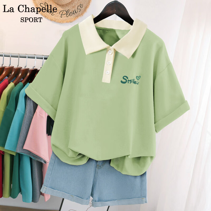 ���ڲ�����La Chapelle Sport���ı�������Ů���Ÿ۷�polo�����ްٴ�ͨ�ڶ�Ͱ���������t��Ů ����ɫ(�������ر�) XL (�Ƽ�130-150��)