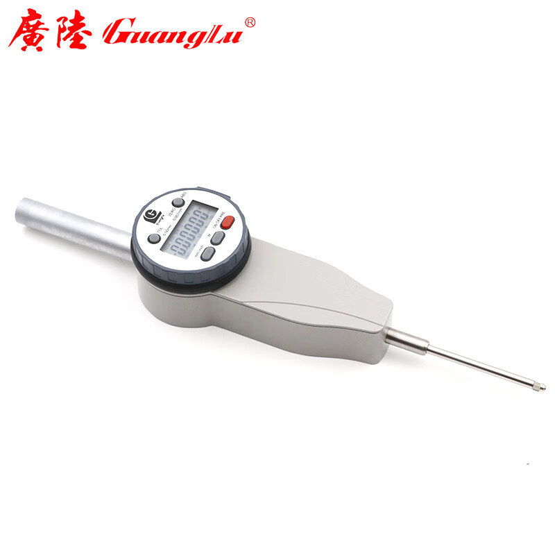 广陆数显千分表0-50mm电子指示表头量表小校表314-105-25