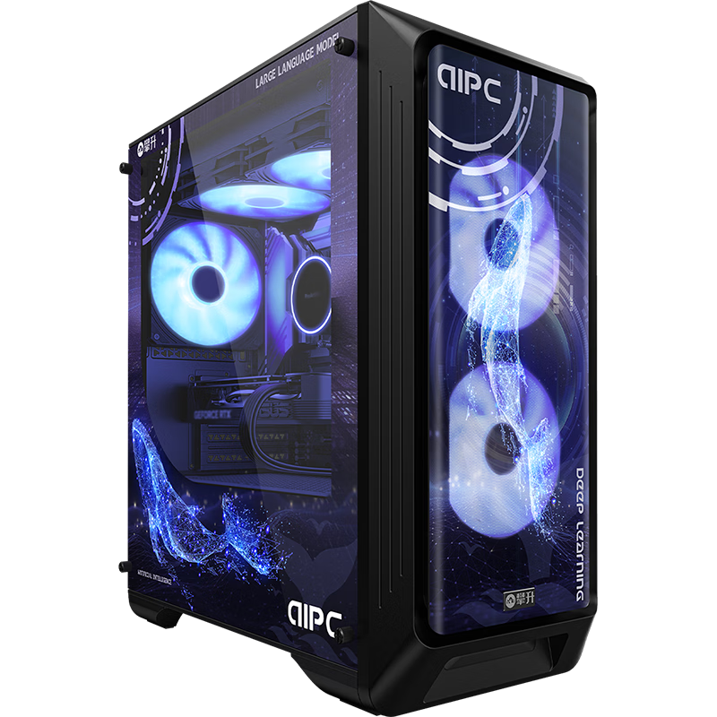 ����ս��2 DeepSeek AIPC̨ʽ���������ز���14B̨ʽ����������AMD����R5-9600X 32GD5 1T RX7700XT��
