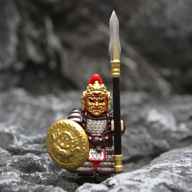 大唐玄甲军王古代朝骑兵人仔铁骑羽林军铁甲北衙禁军积木 大唐玄甲军