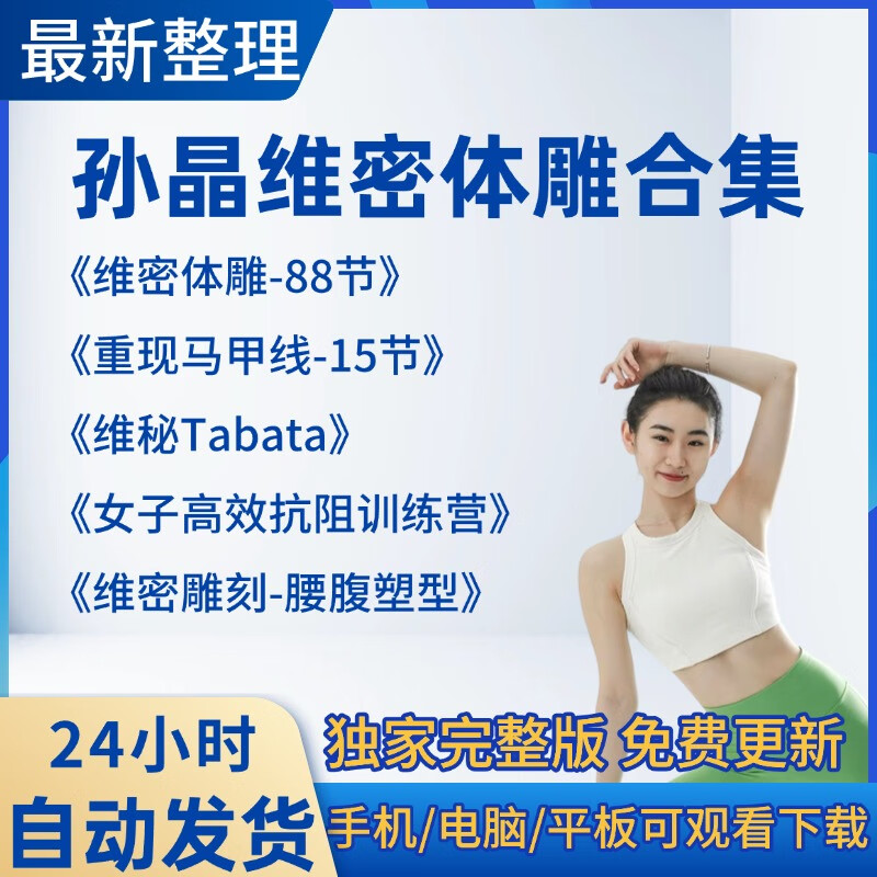孙晶维密体雕合集线上线下代练课程2023年复习课程学习资料视频 维密