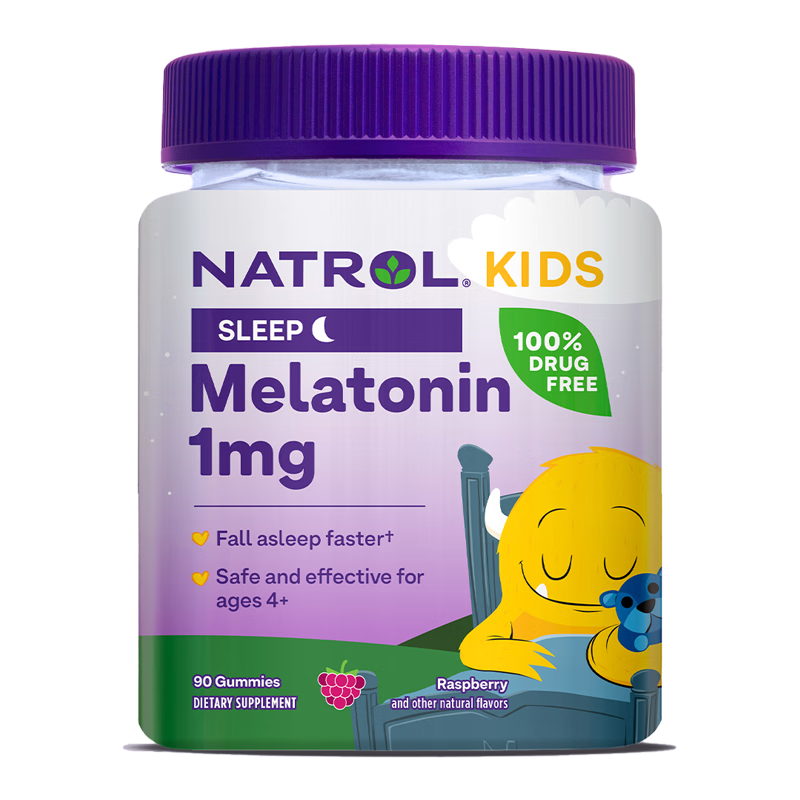 ���ڲ�����Natrol��ͯ�ʺ�������1mg*90������ζ 4�꼰���� ���ڸ���˯�����߰��� 132.9Ԫ