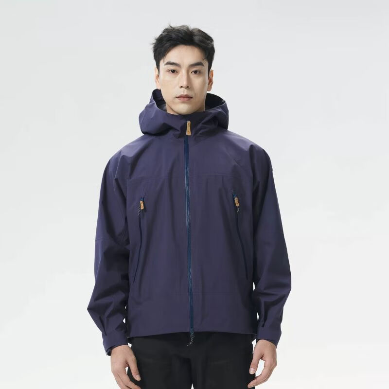 FJALLRAVEN北极狐2025新款男女同款户外无PFAS徒步防风防水登山冲锋衣夹克 486C夜空蓝【男】 S 【AS】