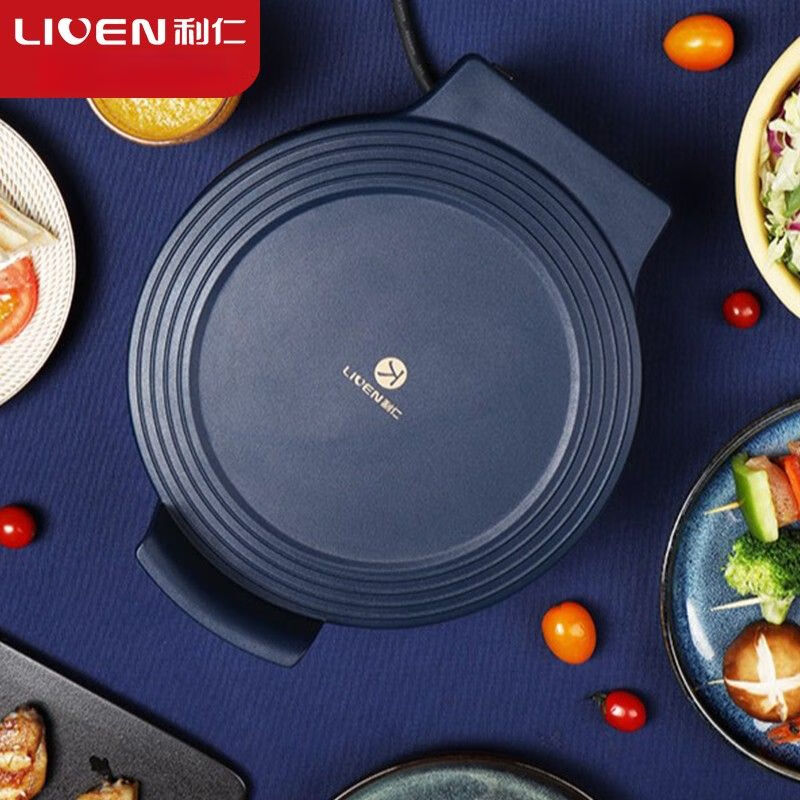 利仁（Liven）双面加热电饼铛 家用煎饼烙饼锅煎烤机加深烤盘LPBC-82
