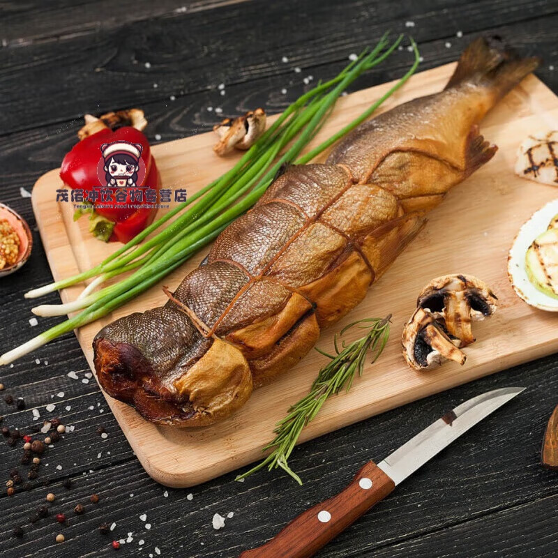 俄羅斯煙熏大馬哈魚 俄羅斯熏魚俄式特產(chǎn)魚排魚干進(jìn)口大馬哈魚三 馬哈主圖款熏魚250g