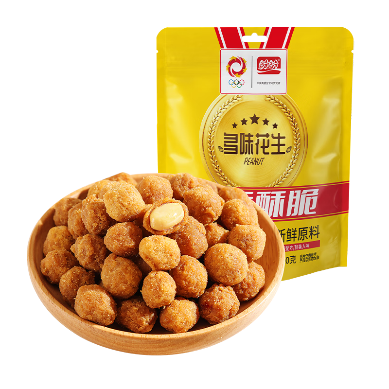 盼盼 多味花生 休闲零食坚果炒货干果花生米每日坚果特产小吃 420g/袋