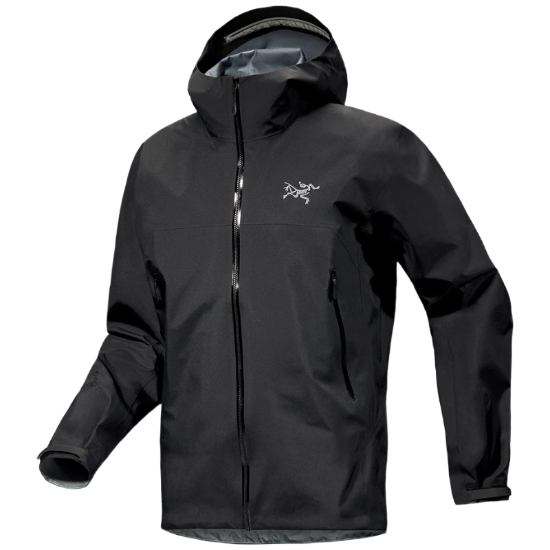 始祖鳥（ARC'TERYX）BETA JACKET GORE-TEX 男款防風(fēng)雨硬殼沖鋒衣外套 黑色 S