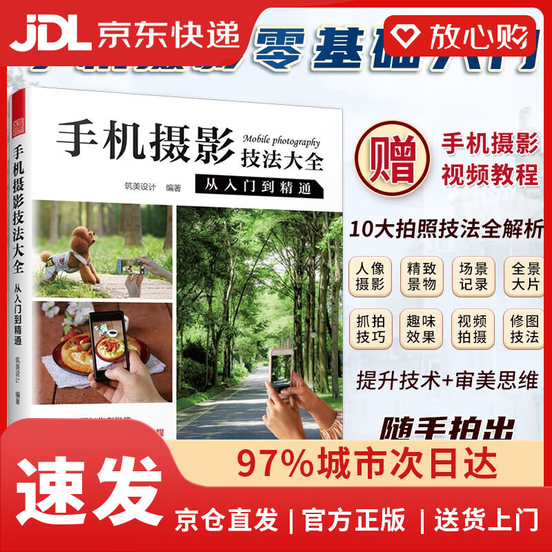 摄影构图自学教程，一分钟就会