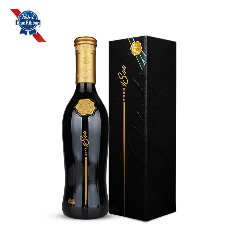 blue ribbon)精酿 1844 橡木桶酿制啤酒 720ml蓝带啤酒 蓝带1844啤酒