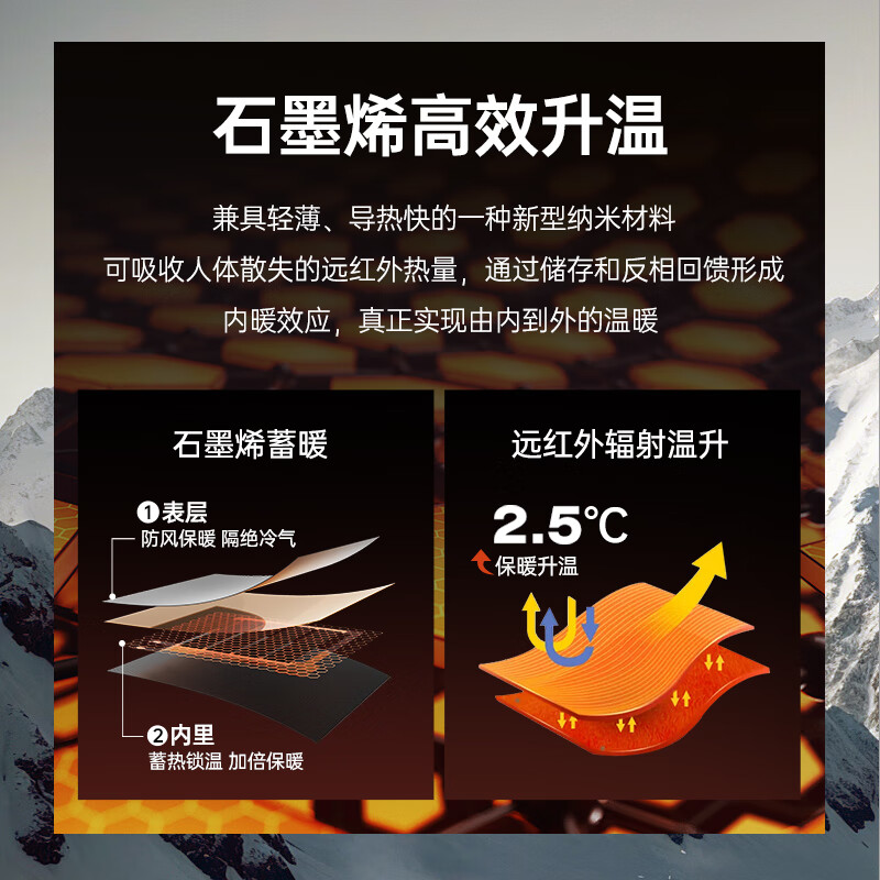 七匹狼【保暖三合一】连帽羽绒服抗静电肌理提花蓄热保暖男士外套 308(驼色) XL 175/92A