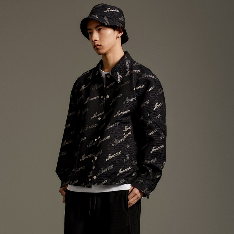 GXG男装 夹克合集 黑色翻领夹克GEX12112533 M