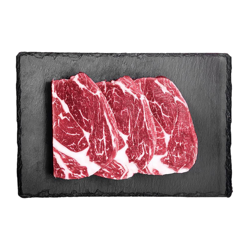 牛勇气 巴西谷饲原切M3上脑牛排 净重2斤 生鲜牛肉 雪花牛扒  源头直发