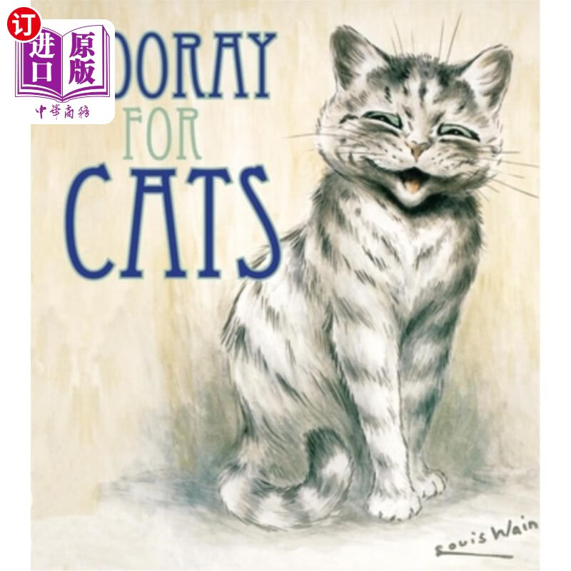 海外直订hooray for cats 猫咪万岁