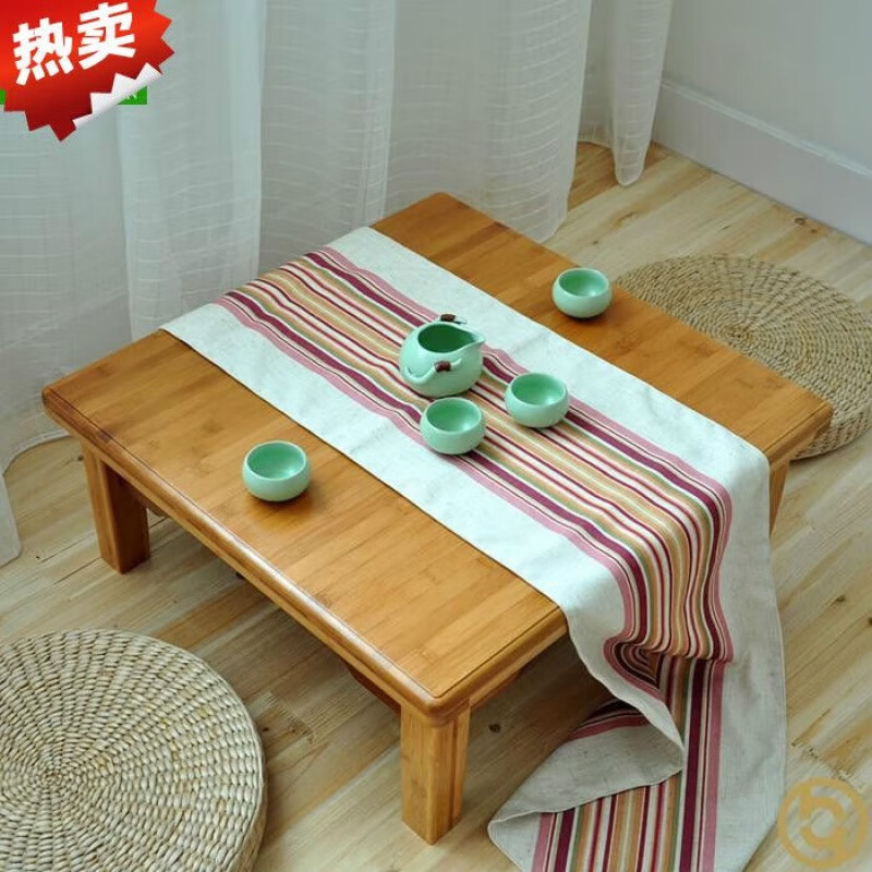 縵宛木東北老式炕桌農(nóng)村家用吃飯炕上用的飯桌茶桌餐桌地桌茶臺(tái)炕幾. 經(jīng)