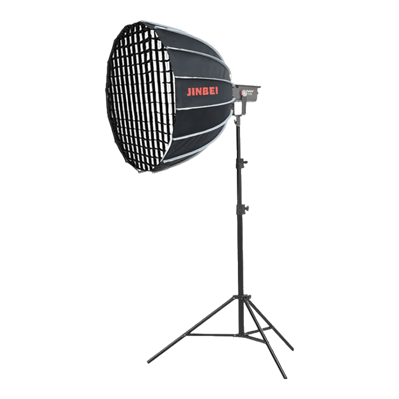 金贝（JINBEI） 【限时9折】补光灯JL220w直播视频常亮灯摄影摄像led灯高亮美颜柔光灯人像视频影棚直播间灯光套 JL-220+深口柔光箱