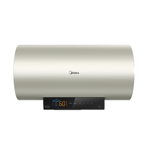 PLUS立减：美的（Midea）电热水器60升80升3300W一级能效出水断电速热家用变频节能省电终身镁棒免换免清洗防电墙手机控制 80L 3300W 