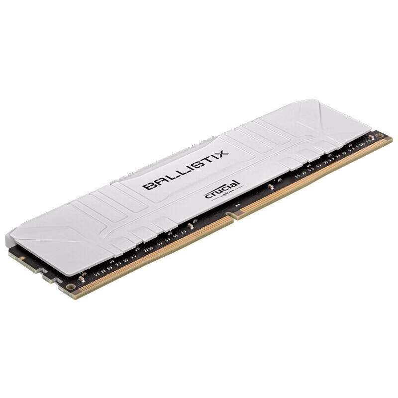 英睿达（crucial）美光原厂颗粒8G 16G DDR4 2400 2666 3200台式机内存条 铂胜系列3200 3600 铂胜16G DDR4 3600白色