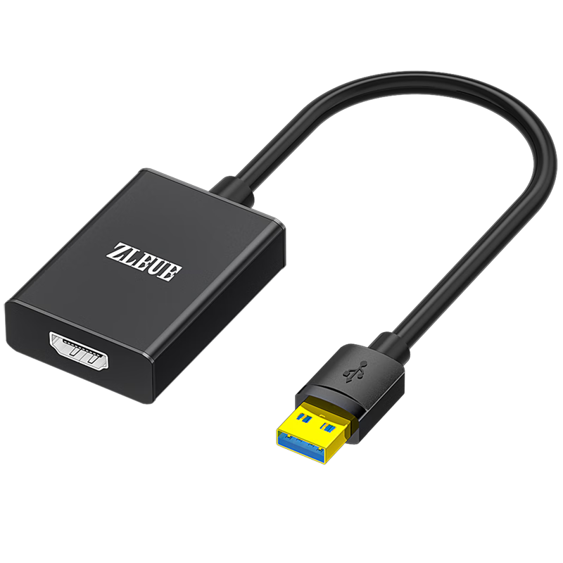 ֵ��USBתHDMIת������ ͶӰ�ǽӿ������� �ʼǱ����������Կ����ӵ��Ӹ���ͬ����Ƶ��չ��0.2�� Z101A 38.9Ԫ