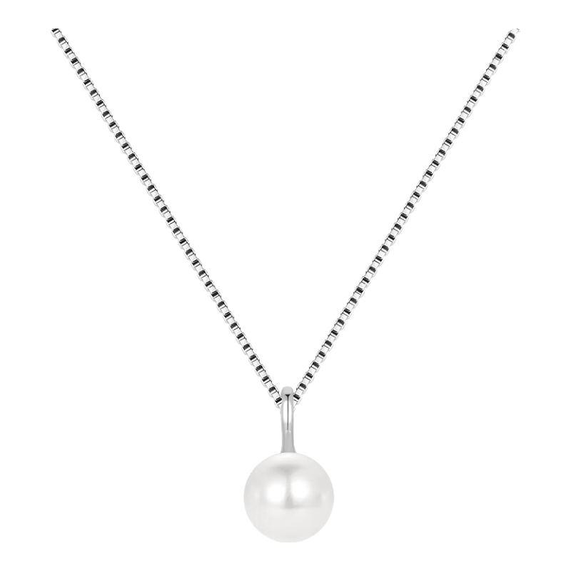 Lnieer999足銀淡水珍珠吊墜項(xiàng)鏈女輕奢小眾高級(jí)鎖骨鏈2025新款頸鏈禮物 10mm淡水珍珠項(xiàng)鏈999足銀+證書