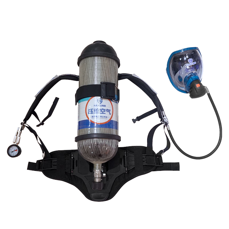 海固(HAI GU)HG-GB-RHZKF6.8/30 自鎖套裝 正壓式空氣呼吸器 自給開路式 氣瓶6.8L【可定制】
