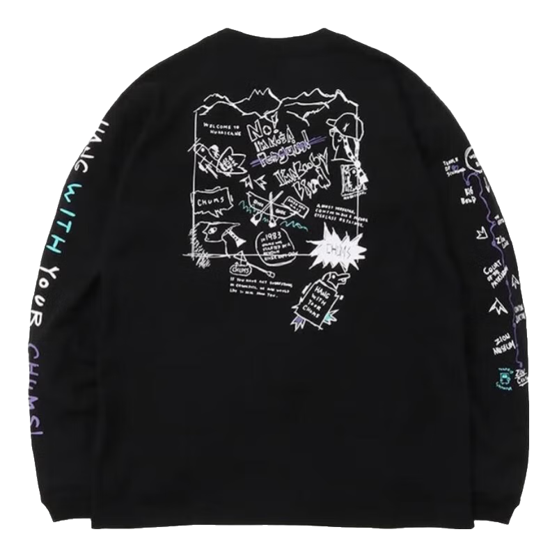 CHUMSǢǢ����ϵ���ƻ�����Ů��T���������¼�Լ��ĸӡ������CH01-1962 ��ɫK001 M