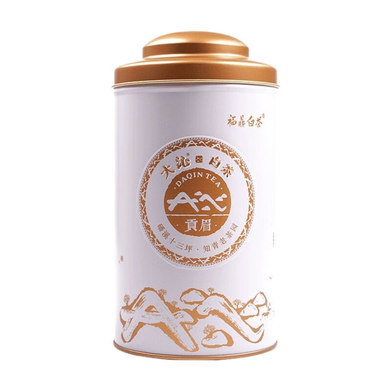大沁白茶（DAQIN TEA）古早白茶2015年貢眉老白茶50g福鼎白茶 50g